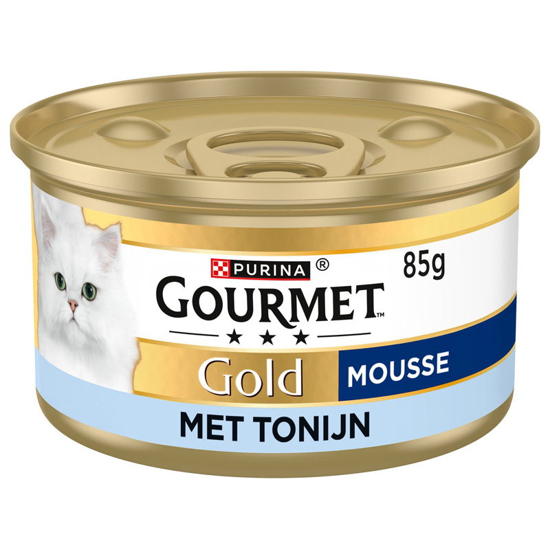 Gourmet Gold Fijne Mousse Tonijn 24x85gr