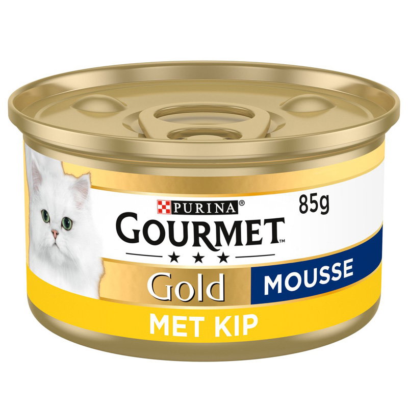 Gourmet Gold Fijne Mousse Kip 24x85gr