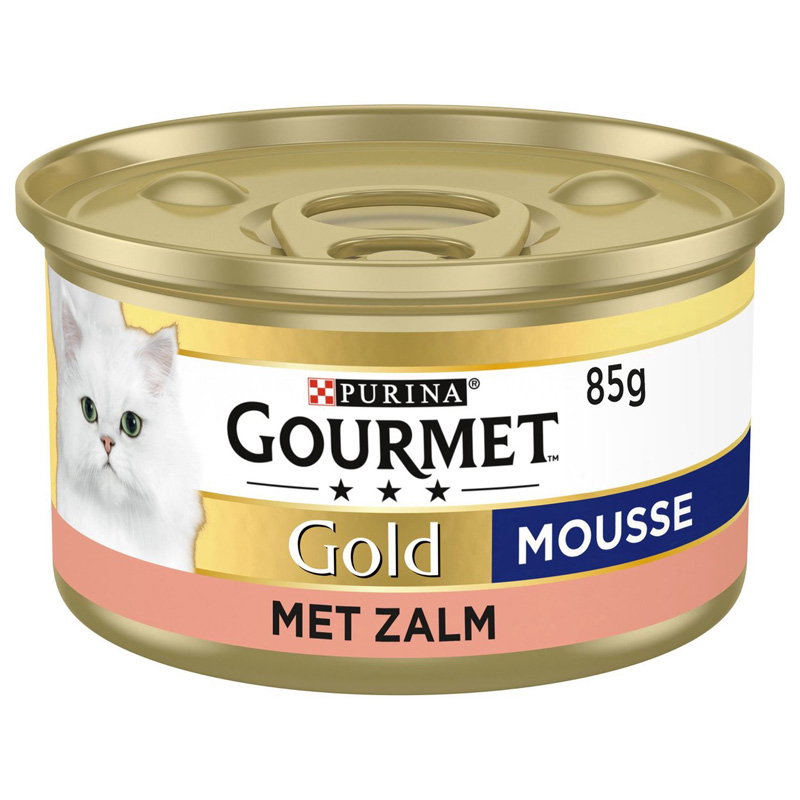 Gourmet Gold Fijne Mousse Zalm 24x85gr