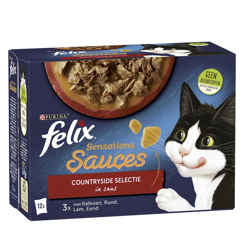 Felix Sensations Countryside Selectie In Saus