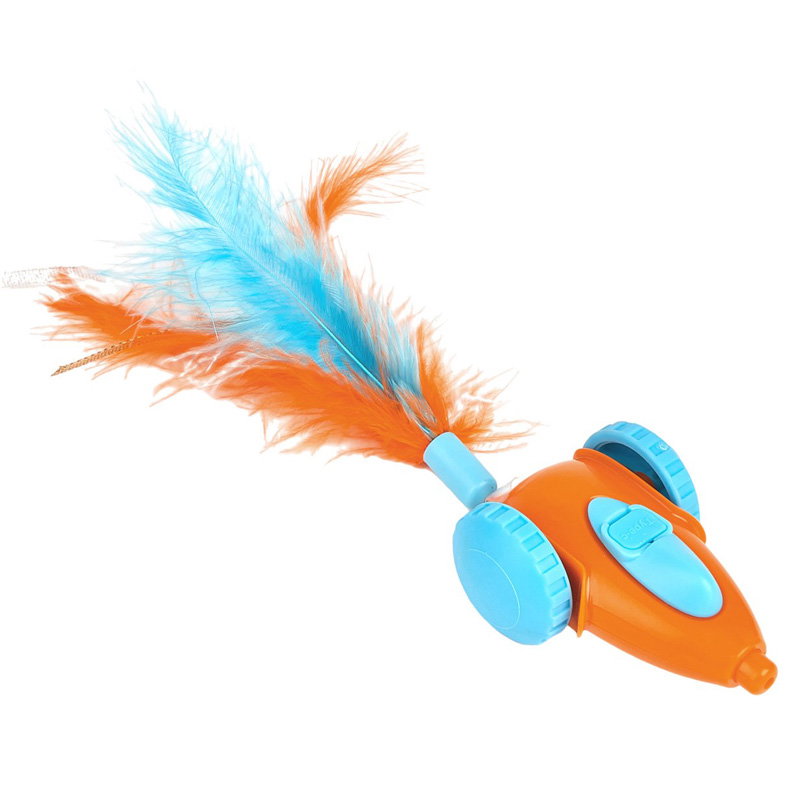 Fofos Interactieve Race Wagen Met Veren 19X5X3 Cm