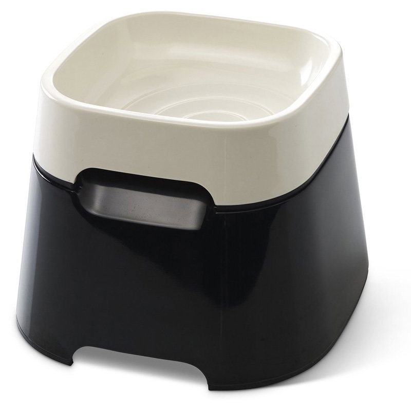 Savic Ergo Cube Drinkbak Creme / Zwart