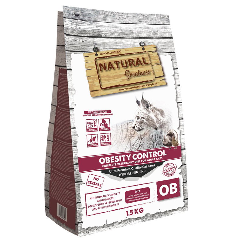 Natural Greatness Veterinary Diet Cat Obesity Control Complete