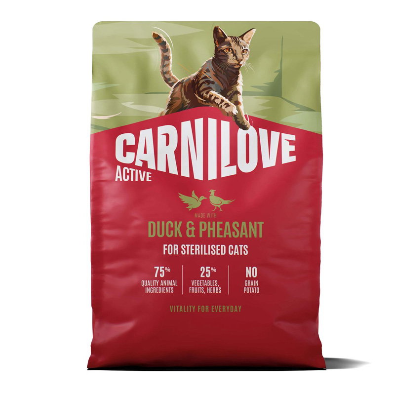 Carnilove Active Adult Sterilised All Breeds Duck / Pheasant