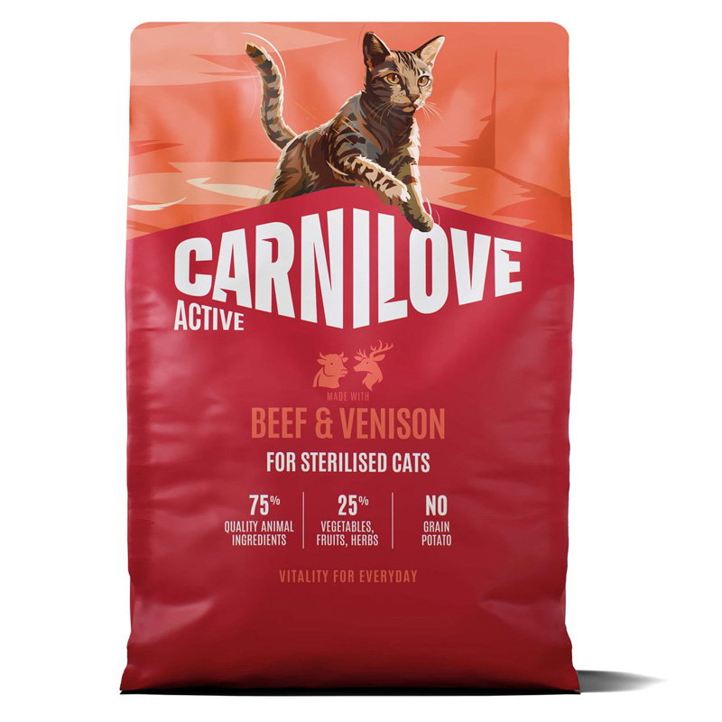 Carnilove Active Adult Sterilised All Breeds Beef / Venison