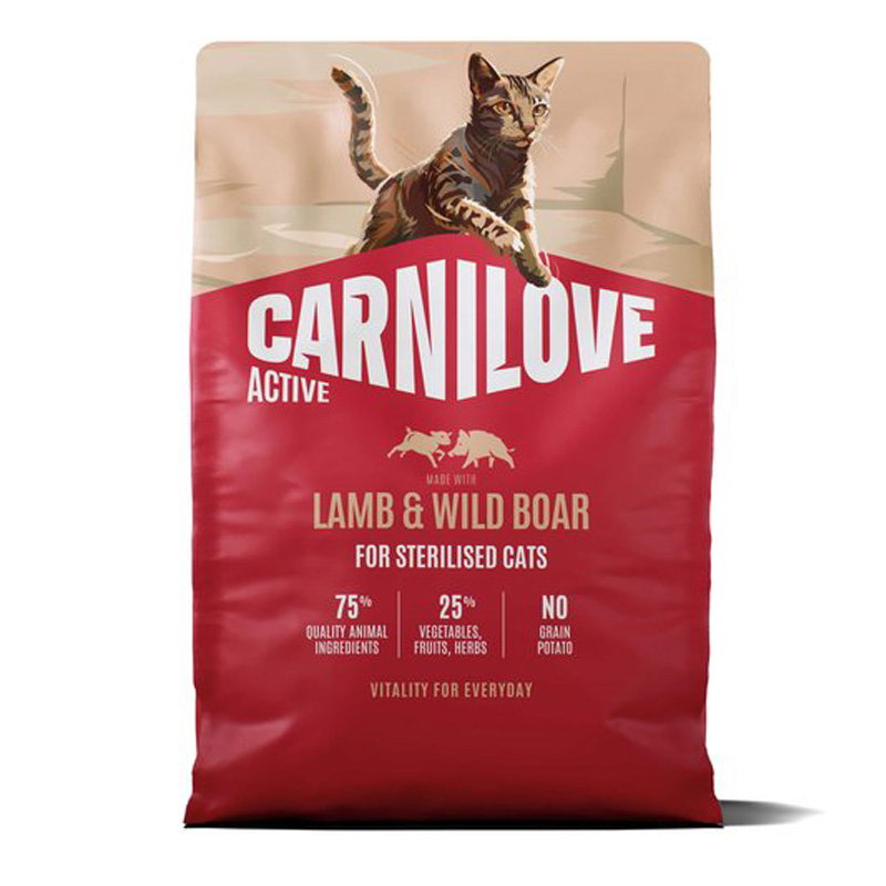 Carnilove Active Adult Sterilised All Breeds Lamb / Wild Boar