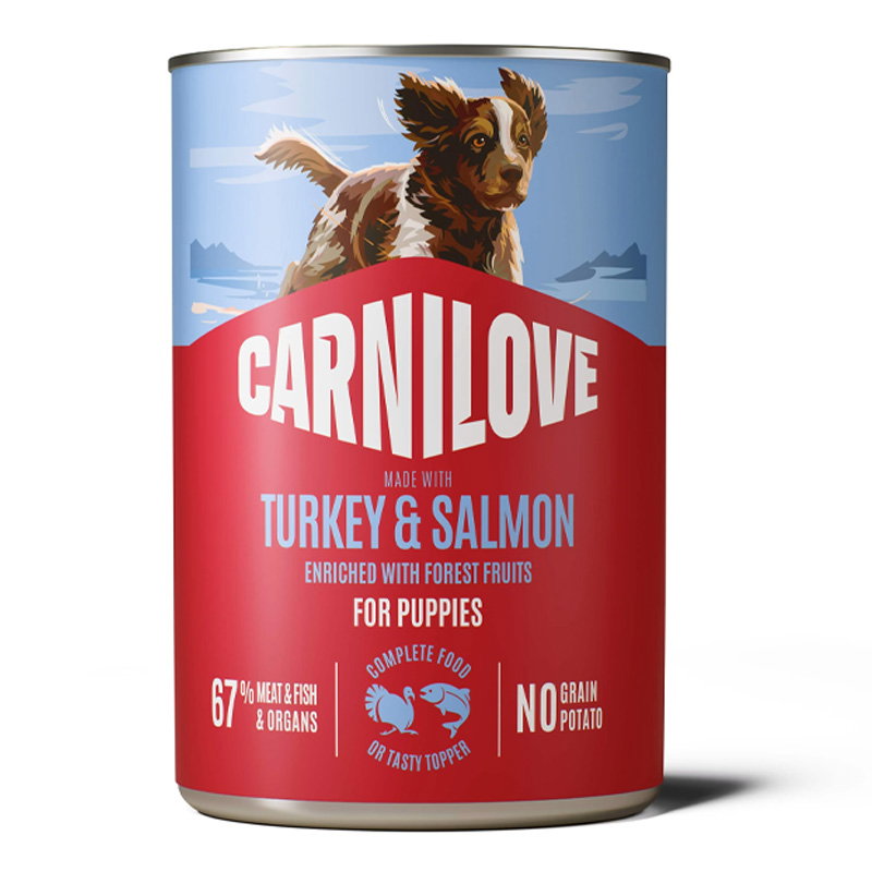 Carnilove Can Puppy Salmon / Turkey 6x400gr
