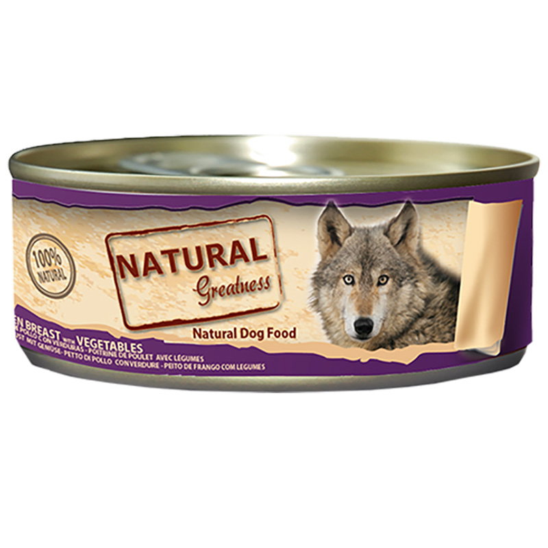 Natural Greatness Chicken / Vegetables 156gr