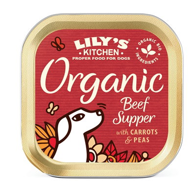 Lily's Kitchen Dog Organic Beef Supper 11x150gr