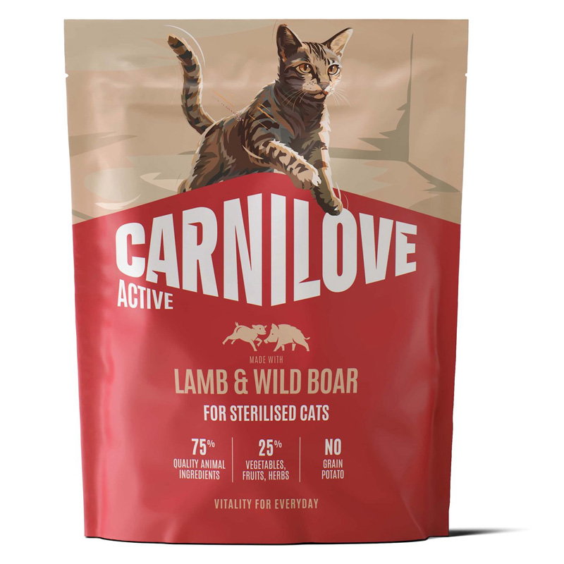 Carnilove Active Adult Sterilised All Breeds Lamb / Wild Boar