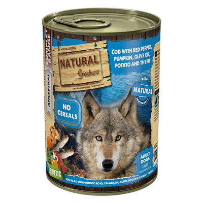 Natural Greatness Cod / Red Pepper / Pumpkin 400gr