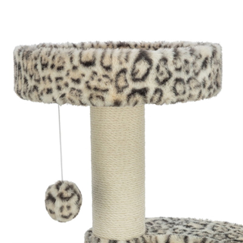 Trixie Krabpaal Leo Panterprint Rond Creme