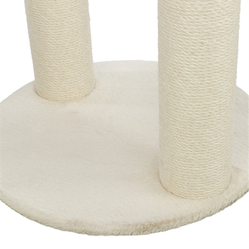 Trixie Krabpaal Leo Panterprint Rond Creme