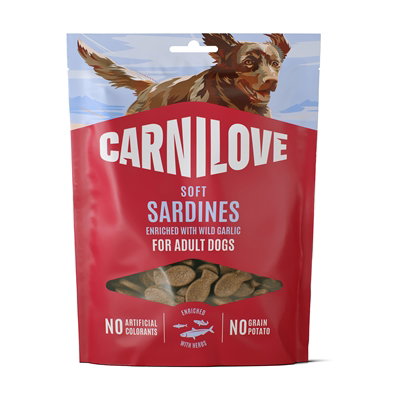 Carnilove Soft Snack Sardines / Wild Garlic