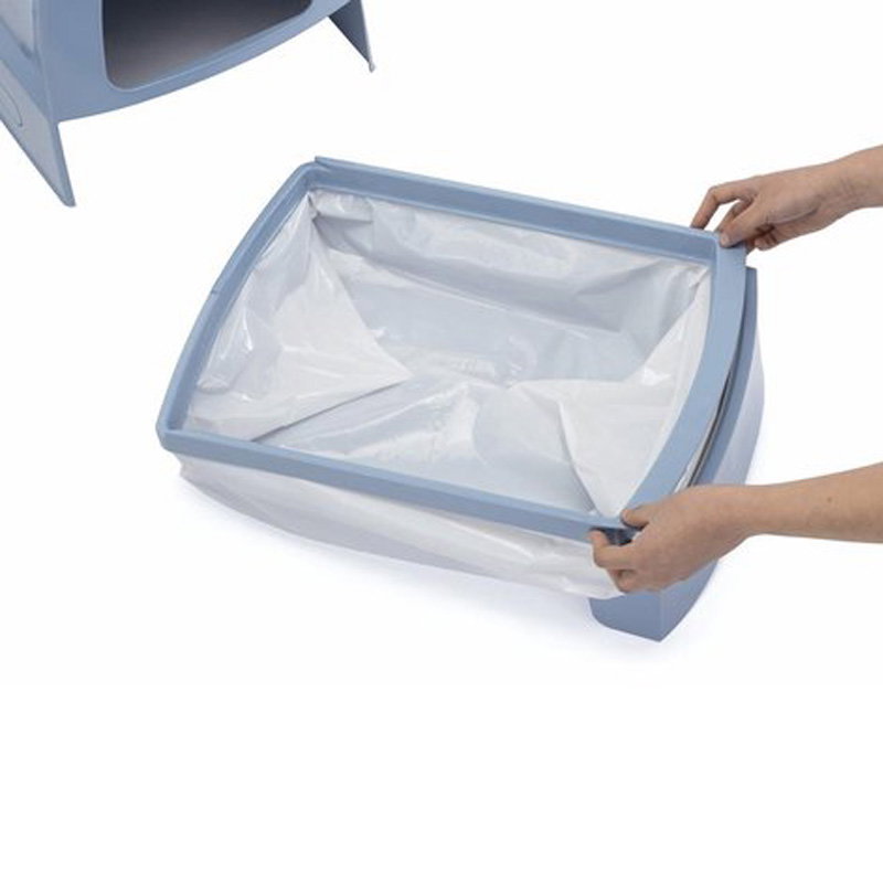 Imac Kattenbak Zuma Met Schuiflade Blauw