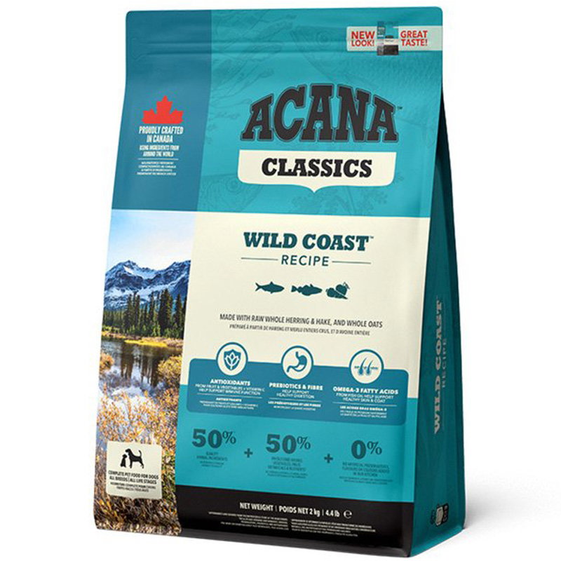 Acana classic wild coast 2kg (kan ook afgehaald worden)