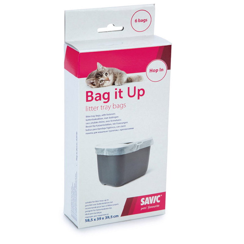 Savic Kattenbakzak Bag It Up Voor Hop In Kattenbak