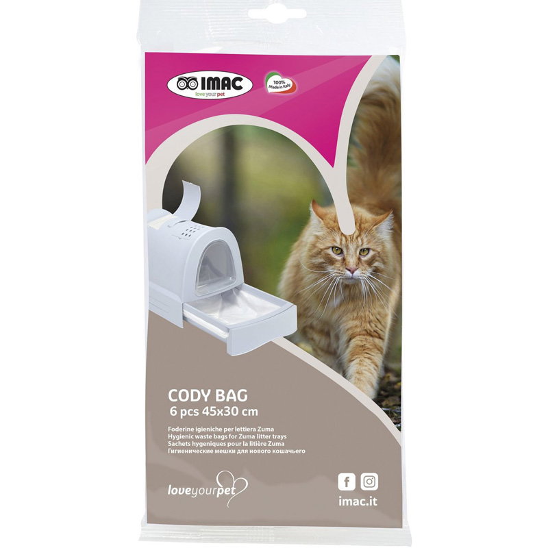 Imac Kattenbakzak Cody Voor Kattenbak Zuma / 50X36X10 Cm