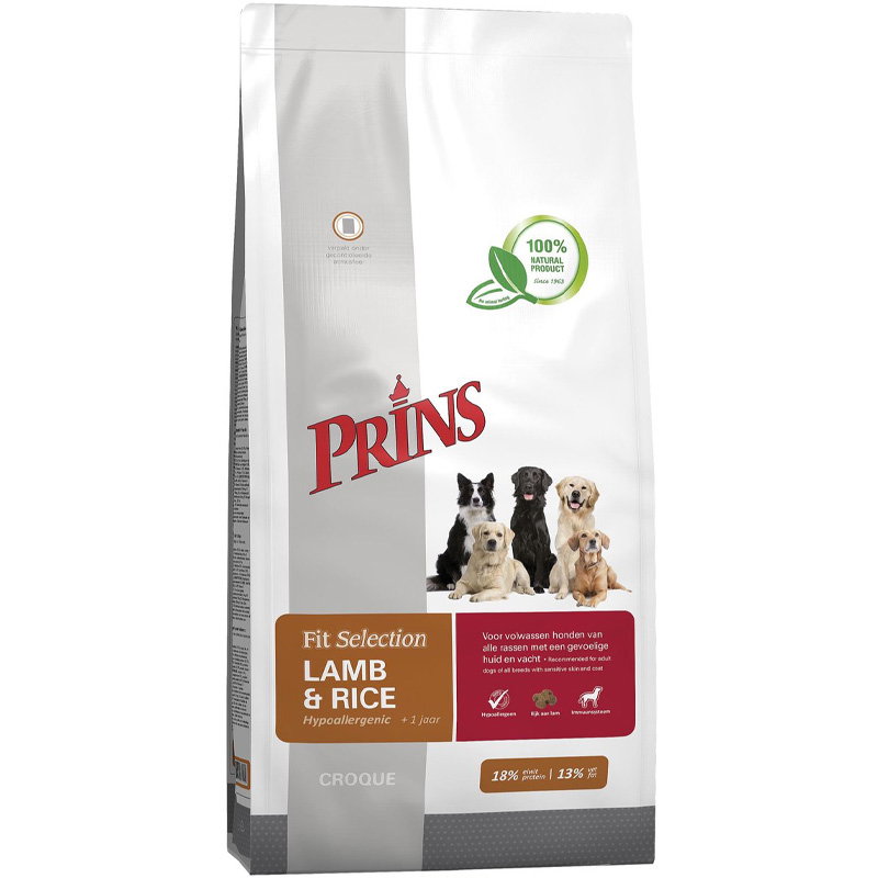 Prins Fit Selection Lamb / Rice 14kg