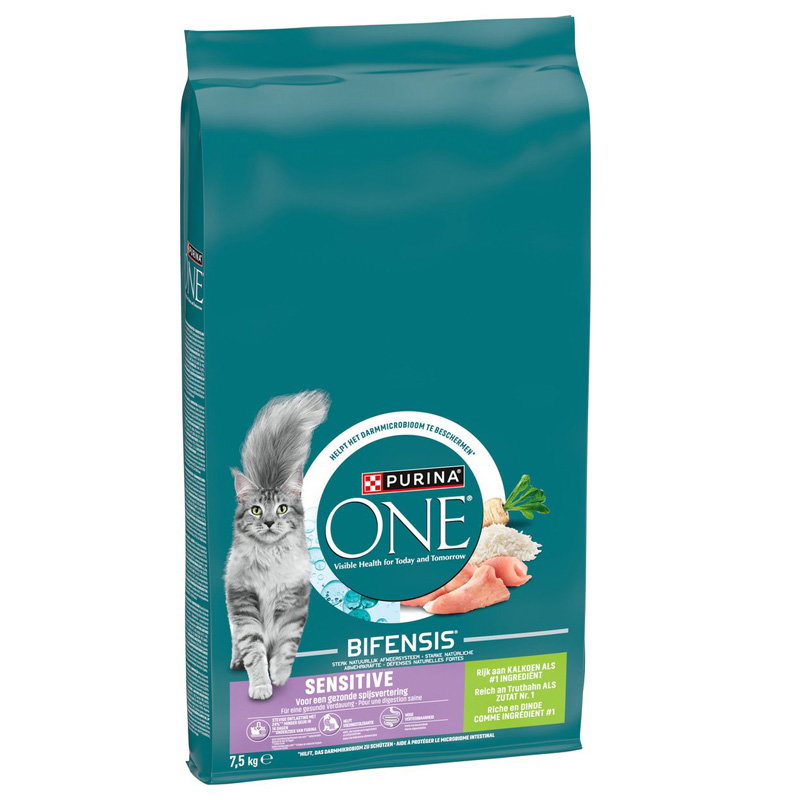 Purina One Sensitive Kalkoen / Rijst