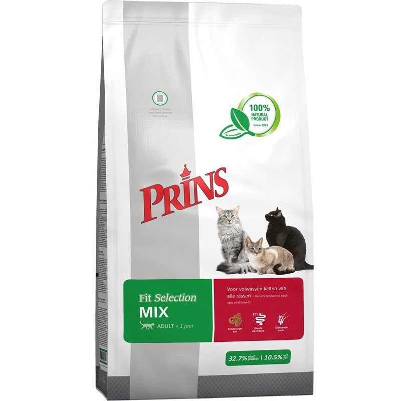 Prins Kattenvoeding Mix 10kg