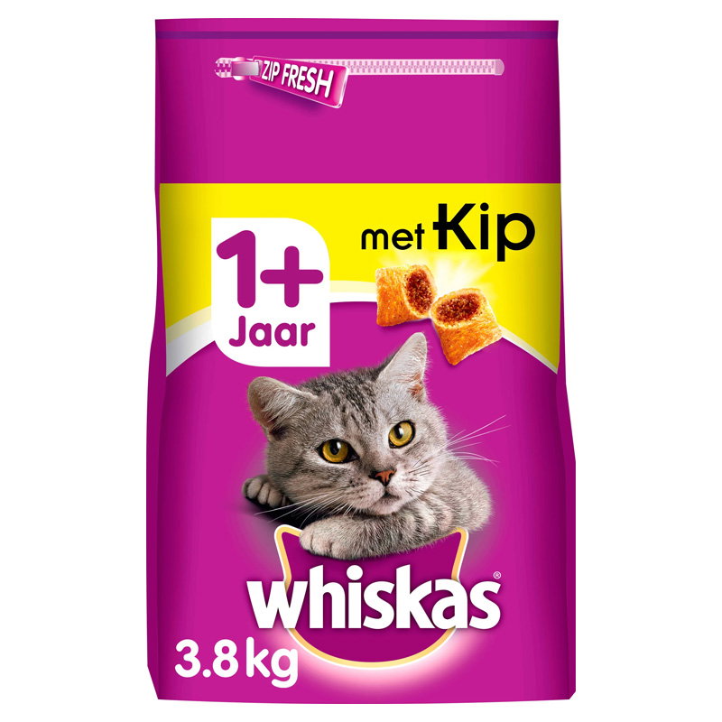 Whiskas Droog Adult Kip