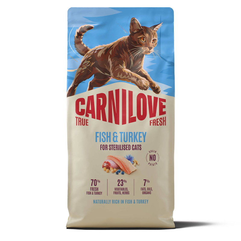Carnilove True Fresh Adult Sterilised All Breeds Fish / Turkey