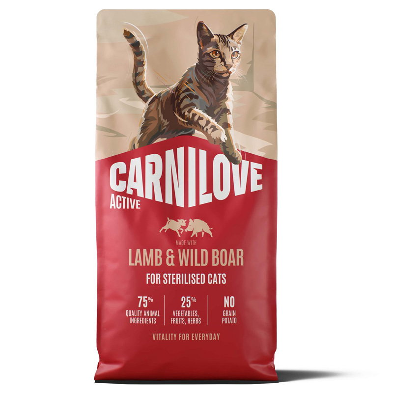 Carnilove Active Adult Sterilised All Breeds Lamb / Wild Boar