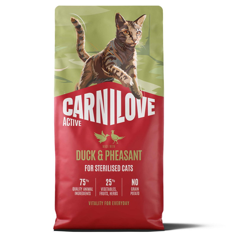 Carnilove Active Adult Sterilised All Breeds Duck / Pheasant