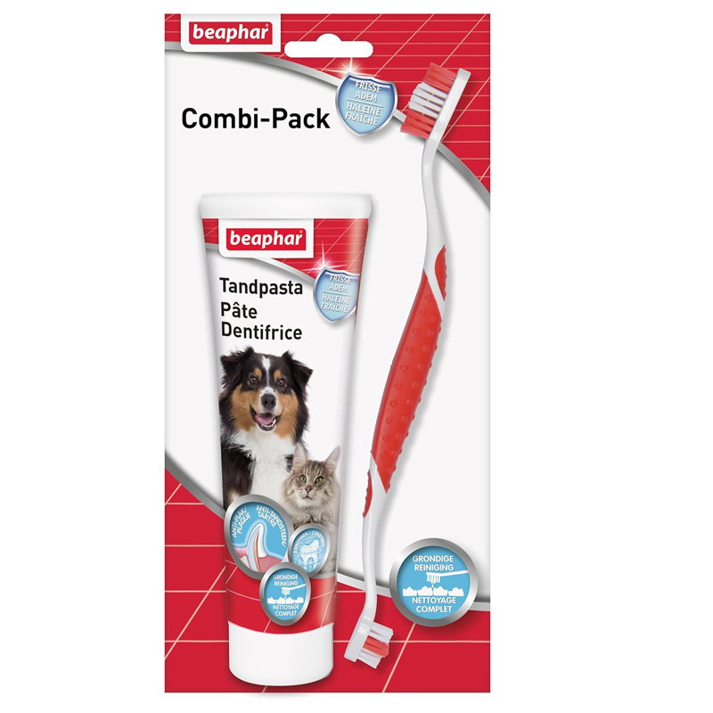 Beaphar Tandpasta En Borstel Combi-Pack