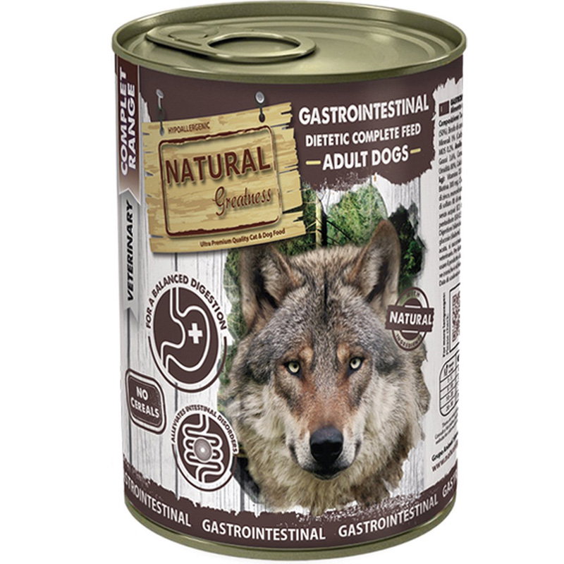 Natural Greatness Veterinary Diet Dog Gastrointestinal Adult 400gr