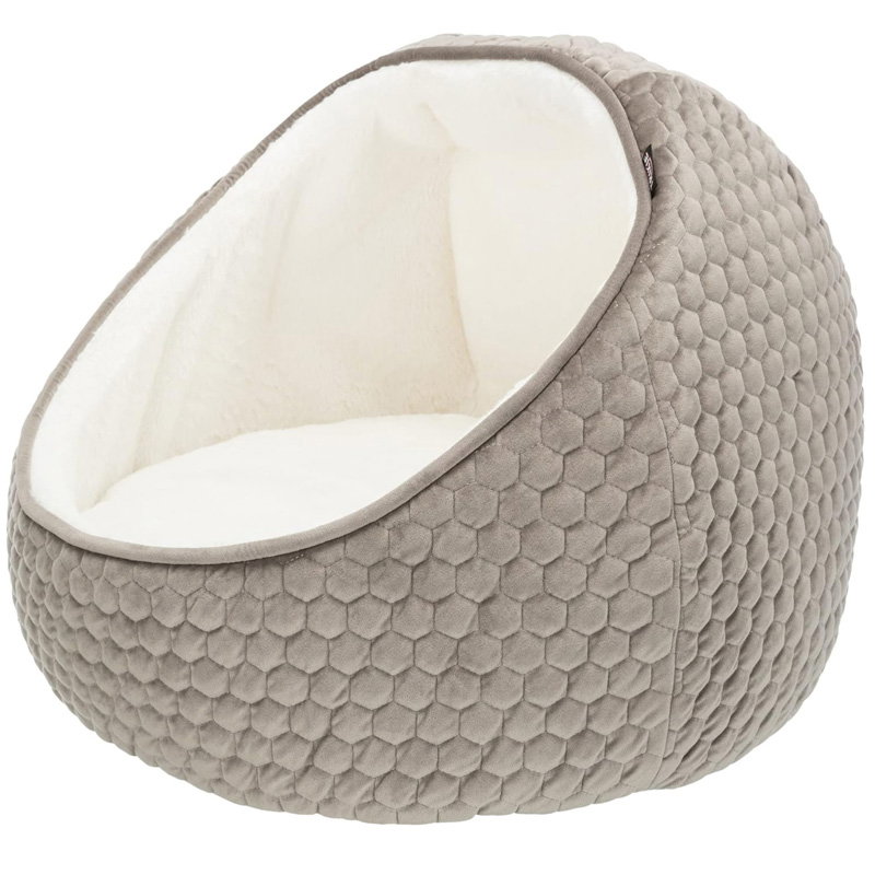 Trixie Kattenmand Iglo Livia Grijs / Creme