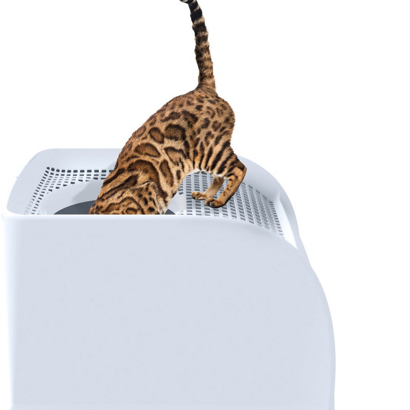 Imac Kattenbak Frida Met Lade Groen