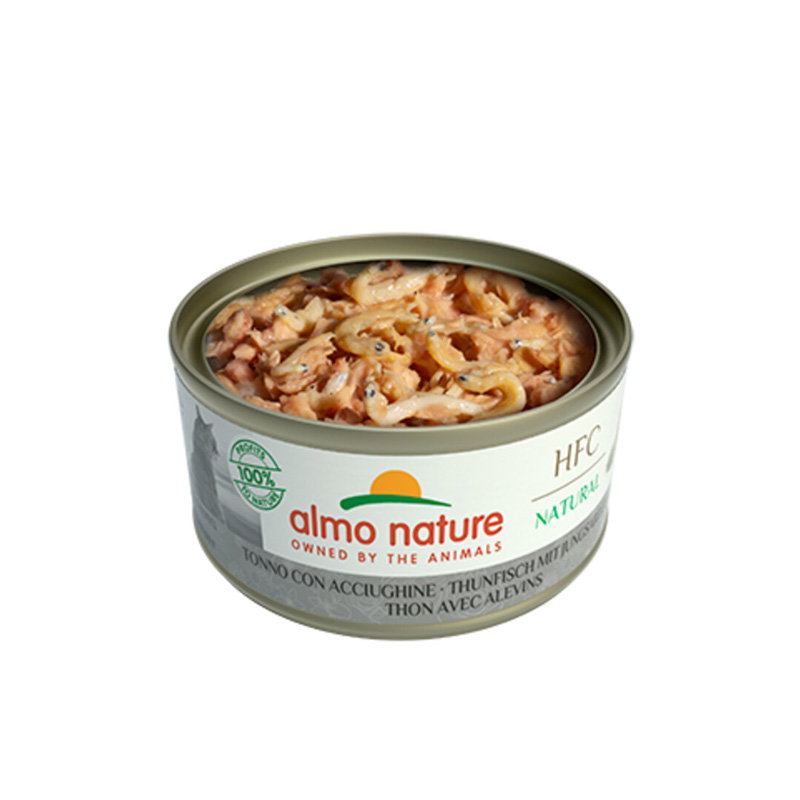 Almo Nature Cat Tonijn / Jonge Witvis 24x70gr