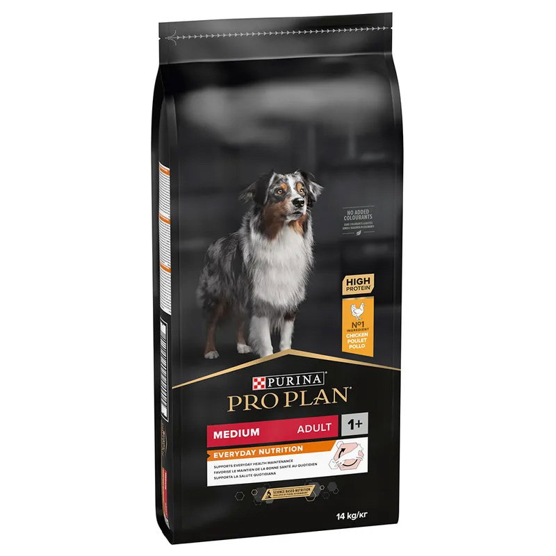 Pro Plan Dog Adult Medium Kip / Rijst 14kg