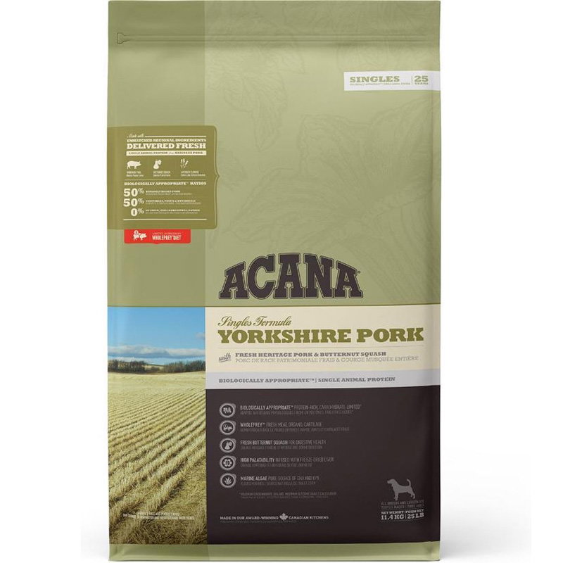 Acana Singles Yorkshire Pork 6kg