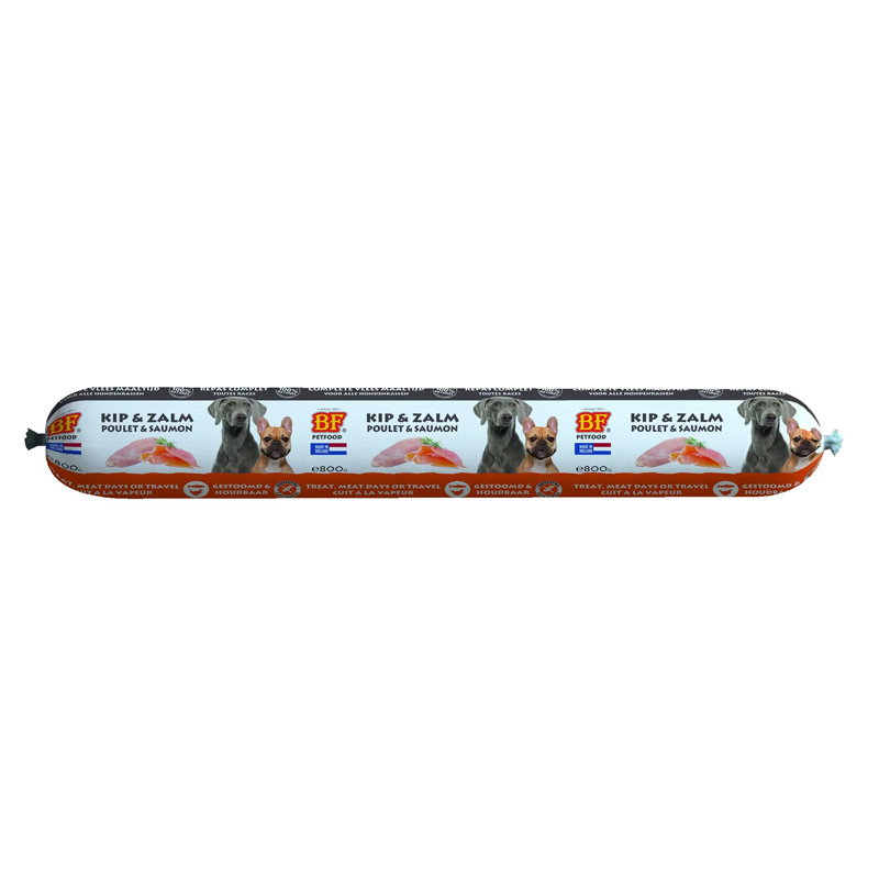 Bf Petfood Vleesvoeding Zalm 800gr