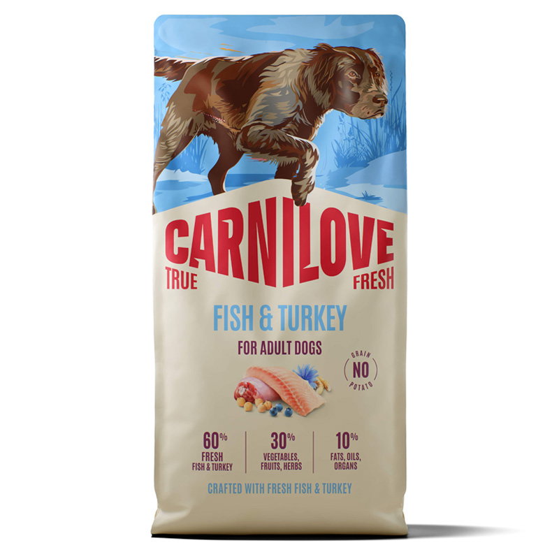 Carnilove True Fresh Adult All Breeds Fish / Turkey 12kg