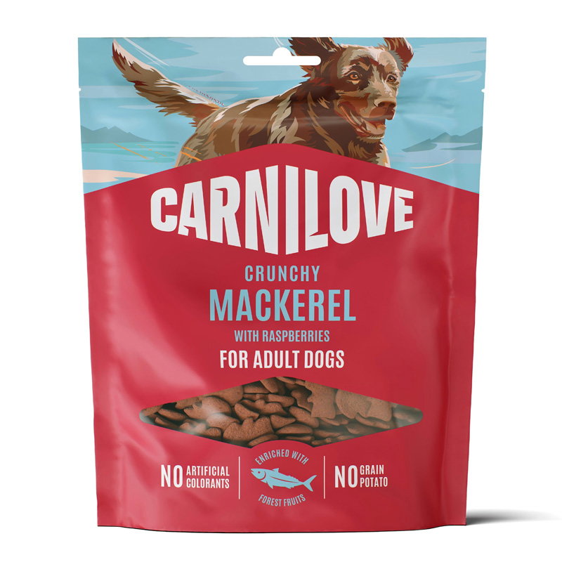 Carnilove Crunchy Snack Mackerel / Raspberries