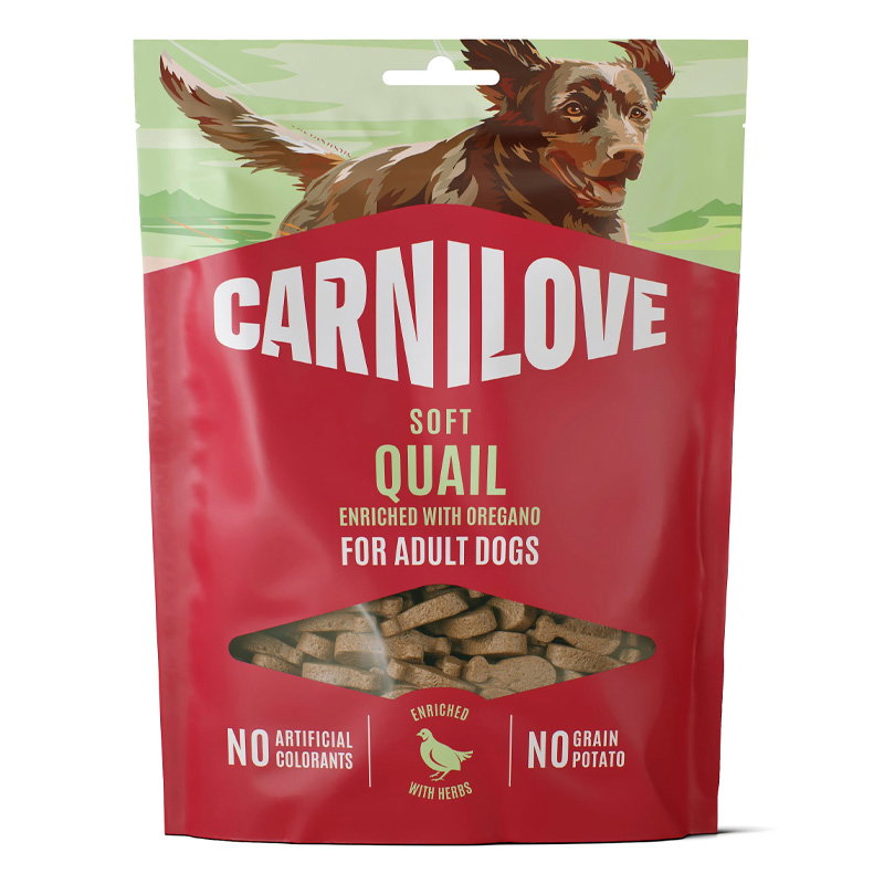 Carnilove Soft Snack Quail / Oregano