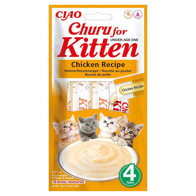 Inaba Churu Kitten Chicken Recipe 4X14Gr