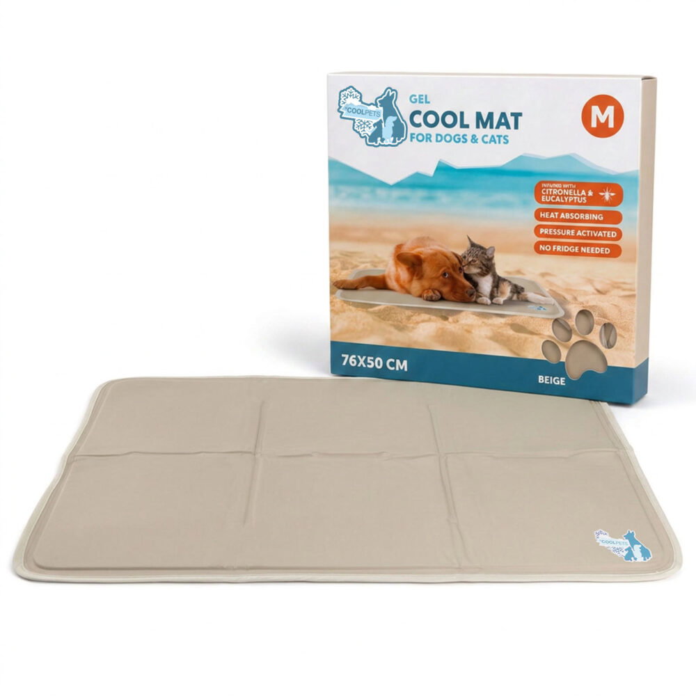 Coolpets Gel Cooling Mat Beige M