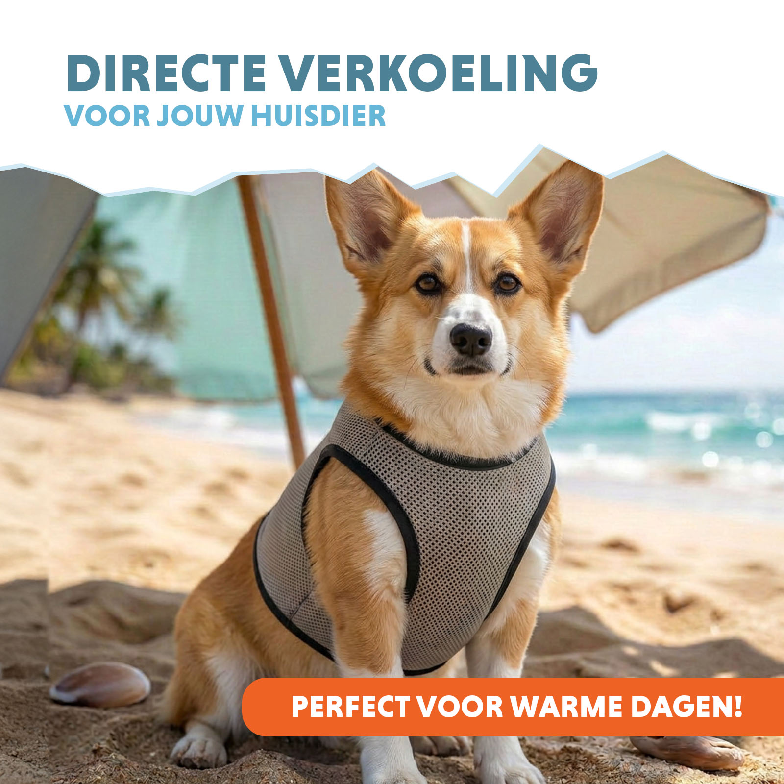 Coolpets Cooling Vest M (back size 30 cm)