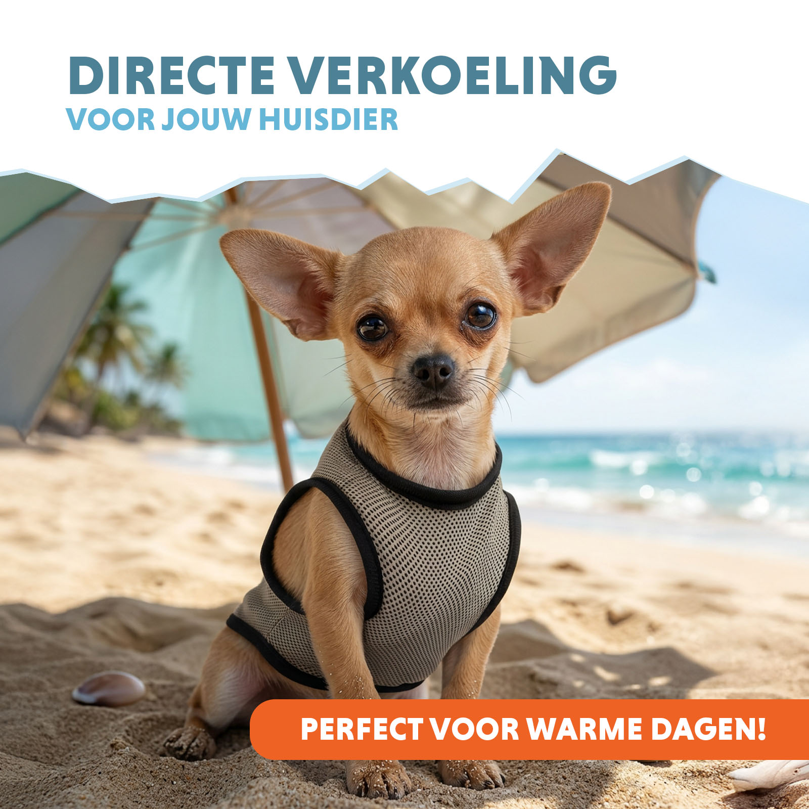 Coolpets Cooling Vest XS (back size 20 cm)