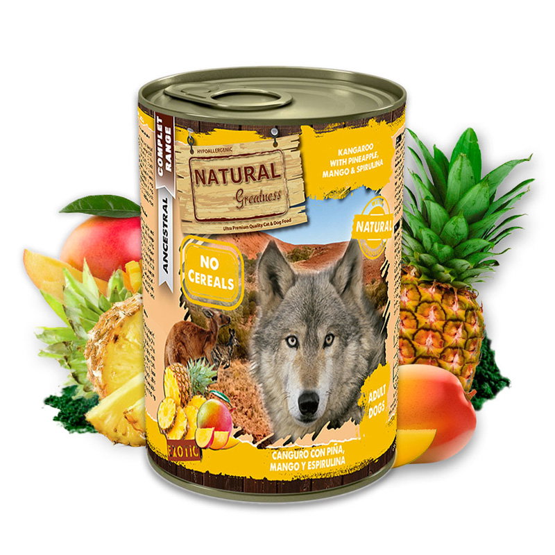 Natural Greatness Kangaroo / Pineapple 400gr