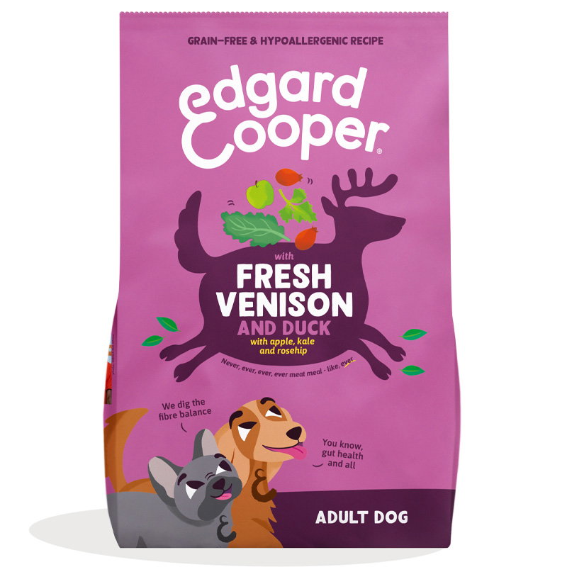Edgard & Cooper Adult Verse Hert / Scharreleend Graanvrij
