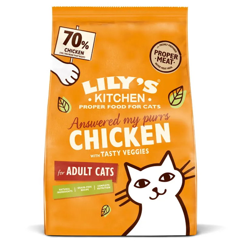 Lily's Kitchen Cat Adult Chicken With Tasty Veggies