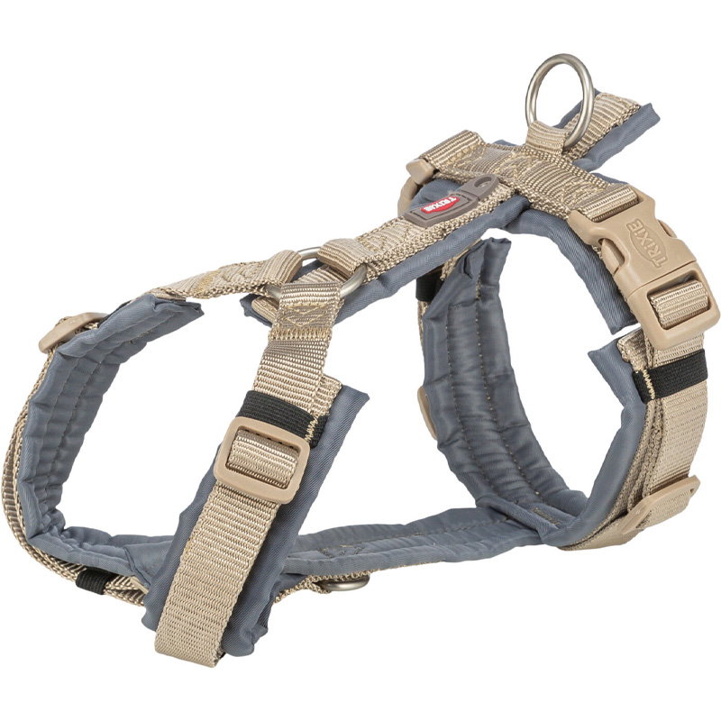 Trixie Hondentuig Premium Trekking Zand Taupe / Grafiet Grijs