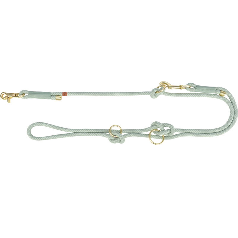 Trixie Soft Rope Hondenriem Verstelbaar Saliegroen / Mint
