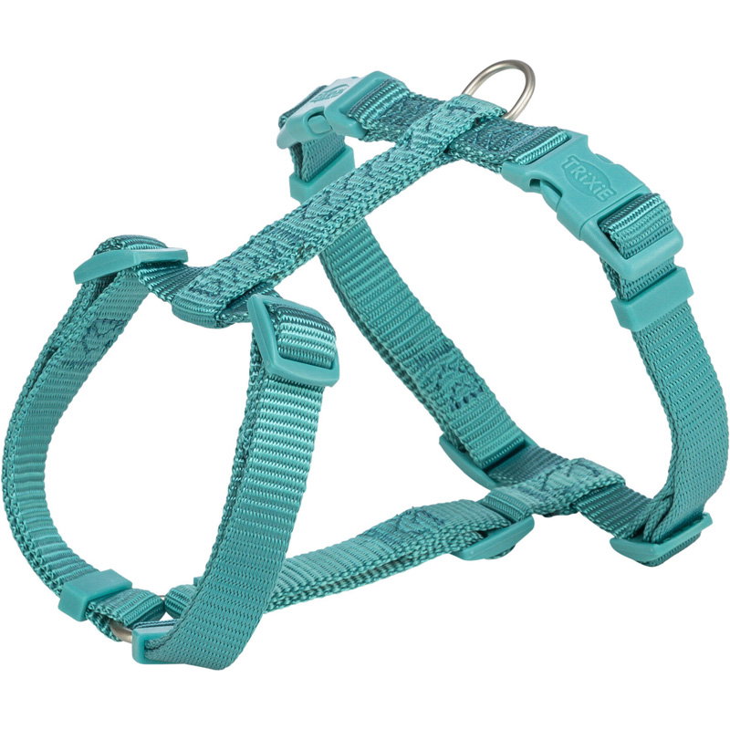 Trixie Hondentuig Premium H-Tuig Aqua Blauw